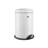 ABFALLSAMMLER ABFALLSAMMLER 116 13 L  - Schwarz/Weiß, KONVENTIONELL, Kunststoff/Metall (30/42,5cm) - Wesco