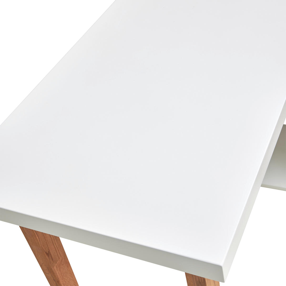 ECKSCHREIBTISCH  in Eichefarben, Weiß  - Eichefarben/Weiß, MODERN, Holz/Holzwerkstoff (120/76/100cm) - MID.YOU