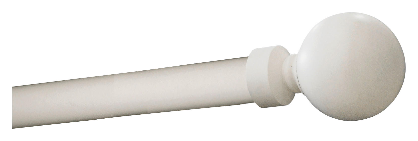 GARDINSTÅNGSET 130-240 cm  - vit, Basics, metall (130-240cm)