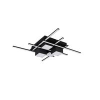 LED-DECKENLEUCHTE  70/11,5 cm    - Schwarz, Design, Metall (70/11,5cm) - Trio Leuchten