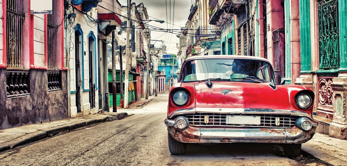 MALBA NA PLÁTNĚ, vozidla, 115/55 cm  - vícebarevná, Basics, dřevo/papír (115/55cm) - Euroart