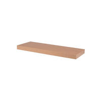 NÁSTENNÁ POLICA, farba buka, 60/3,8/23,5 cm - farba buka, Basics, kompozitné drevo (60/3,8/23,5cm) - Carryhome