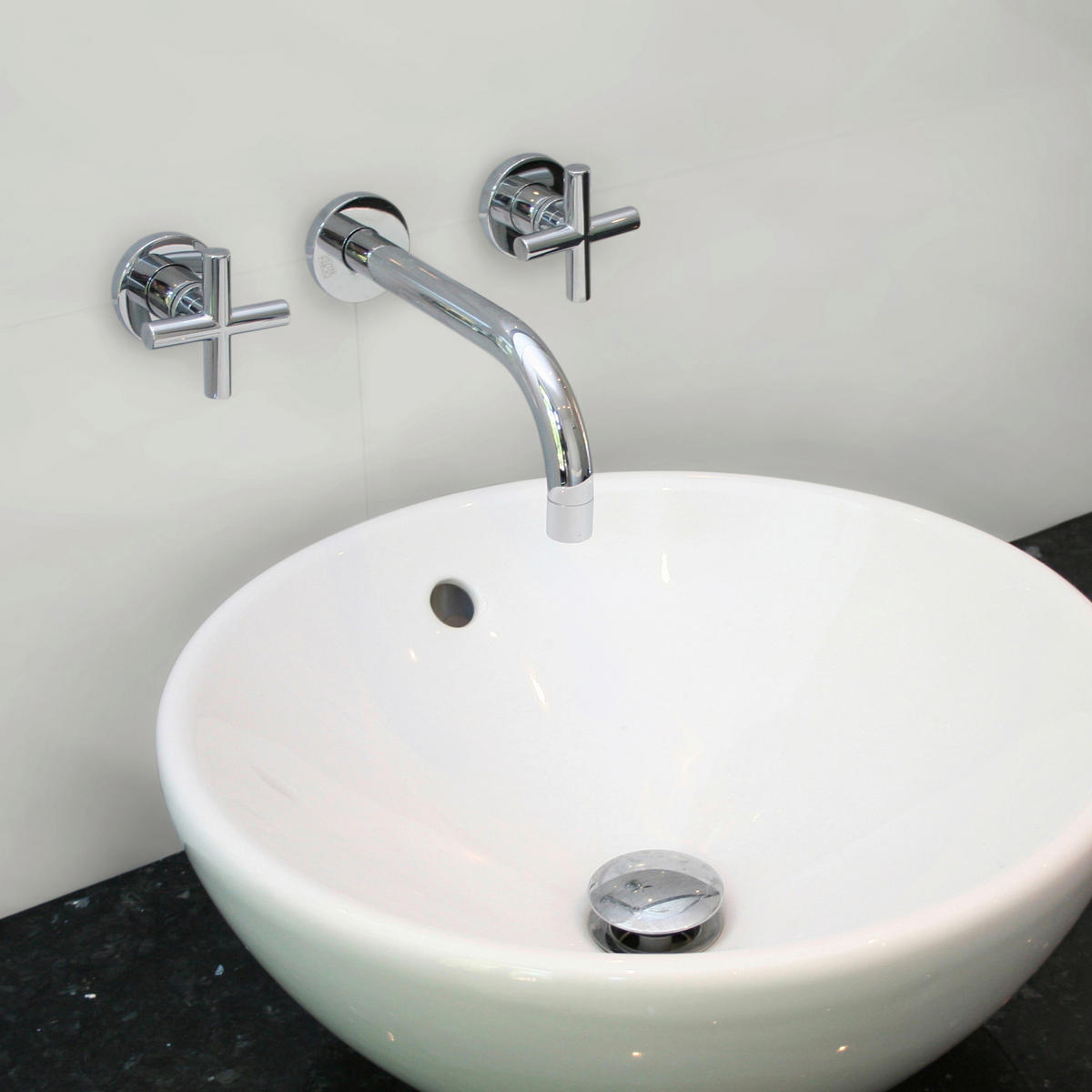 Vinyl für die Wand  - Weiß Hochglanz, MODERN, Kunststoff (60/30cm)