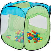 ŠATOR ZA IGRU   - zelena/tirkizna, Basics, metal/tekstil (120/120/90cm) - My Baby Lou