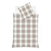 BETTWÄSCHE Lech Flanell 240/220 cm  - Beige, Design, Textil (240/220cm) - Fleuresse