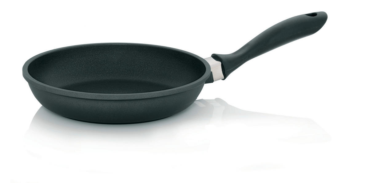 BRATPFANNE  - Schwarz, KONVENTIONELL, Metall (24/4.5cm) - Kela