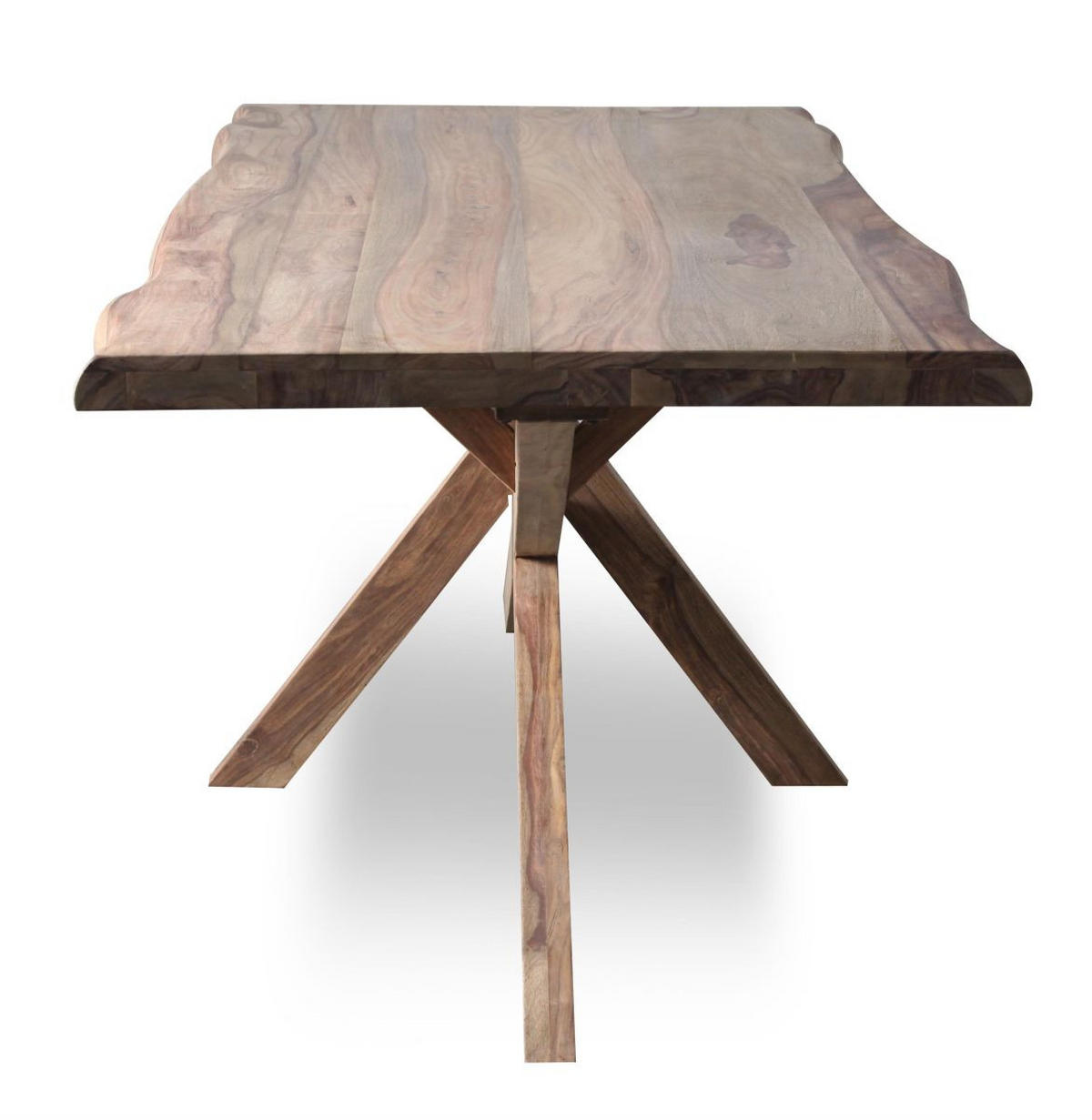 JEDÁLENSKÝ STÔL, indický palisander, prírodná farba, 180/100/70 cm - prírodná farba, Modern, drevo (180/100/70cm) - Livetastic
