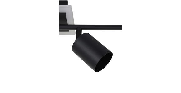 DECKENLEUCHTE 4.2 W    63/9,5/16 cm  - Schwarz, Trend, Kunststoff/Metall (63/9,5/16cm) - Novel