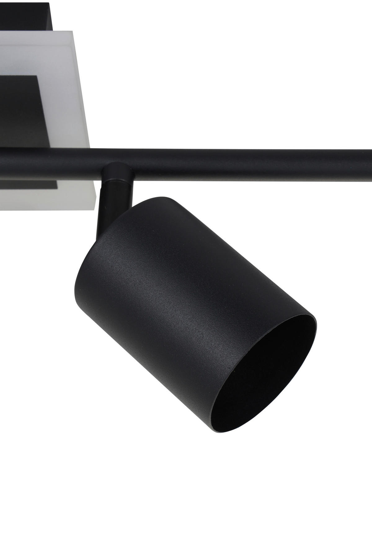 DECKENLEUCHTE 4.2 W    63/9,5/16 cm  - Schwarz, Trend, Kunststoff/Metall (63/9,5/16cm) - Novel