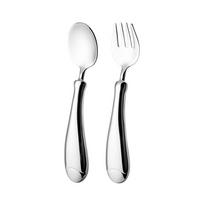 KINDERBESTECK - Silberfarben, Basics, Metall (21/16/3cm) - Berndorf