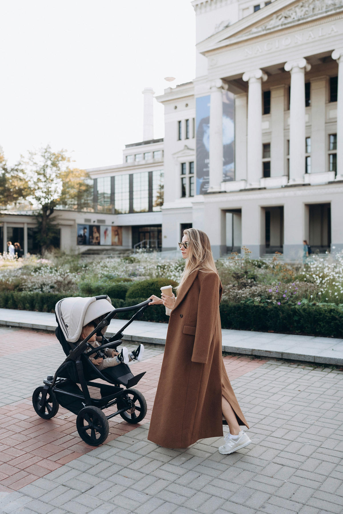 KOMBIKINDERWAGEN  - Anthrazit, Basics, Metall (57/111/120cm) - TFK