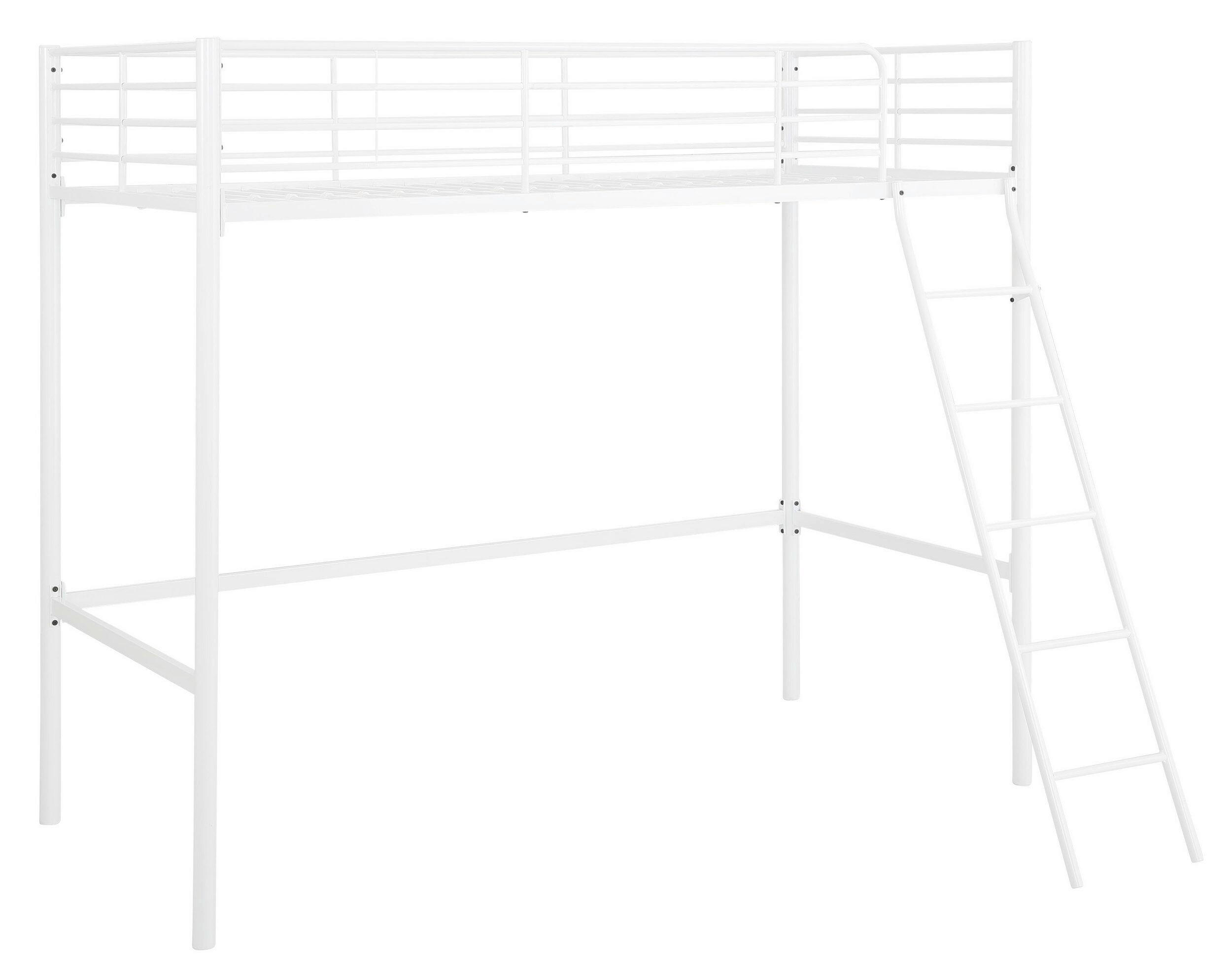 Mid.you Hochbett Clove Weiß 90x200 cm