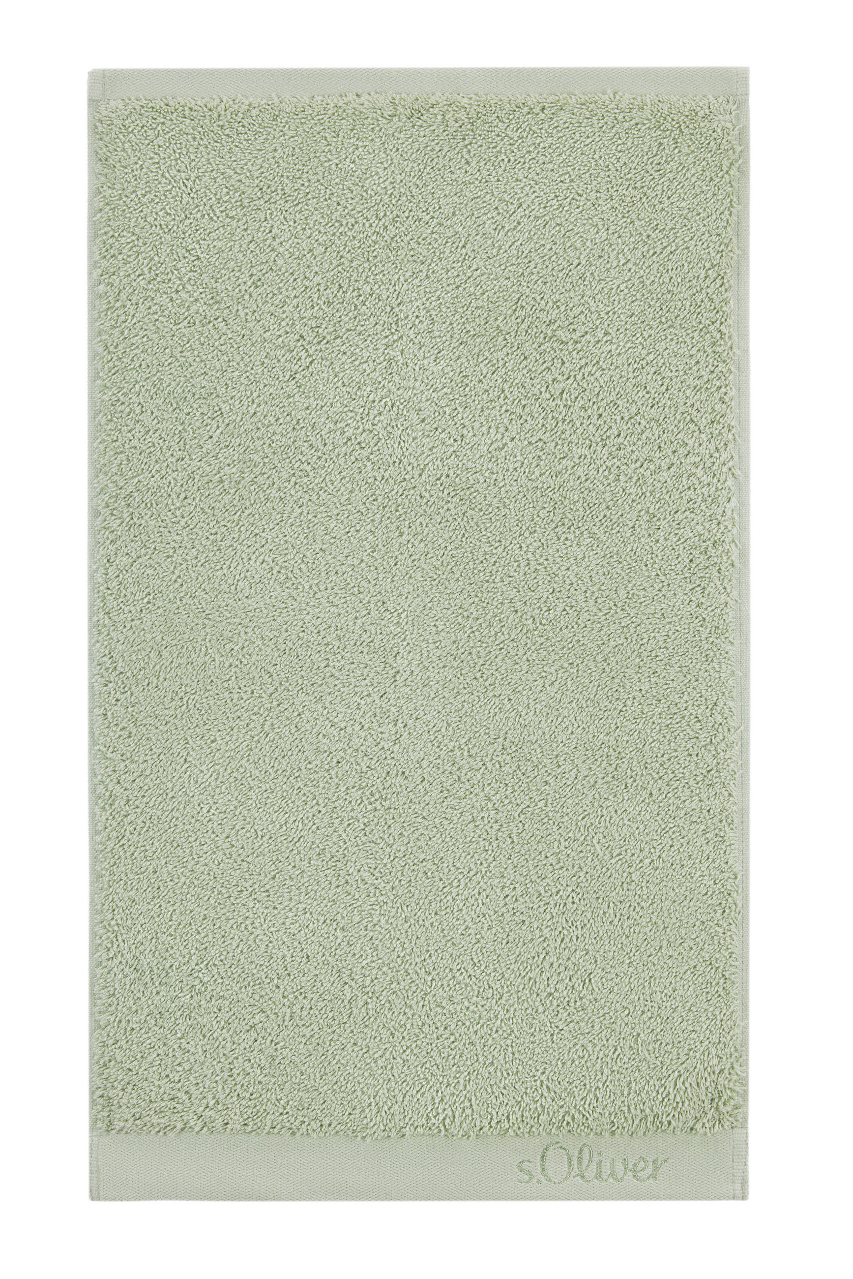 GÄSTETUCH 30/50 cm s.Oliver Hellgrün 2-teilig  - Hellgrün, Trend, Textil (30/50cm) - S. Oliver