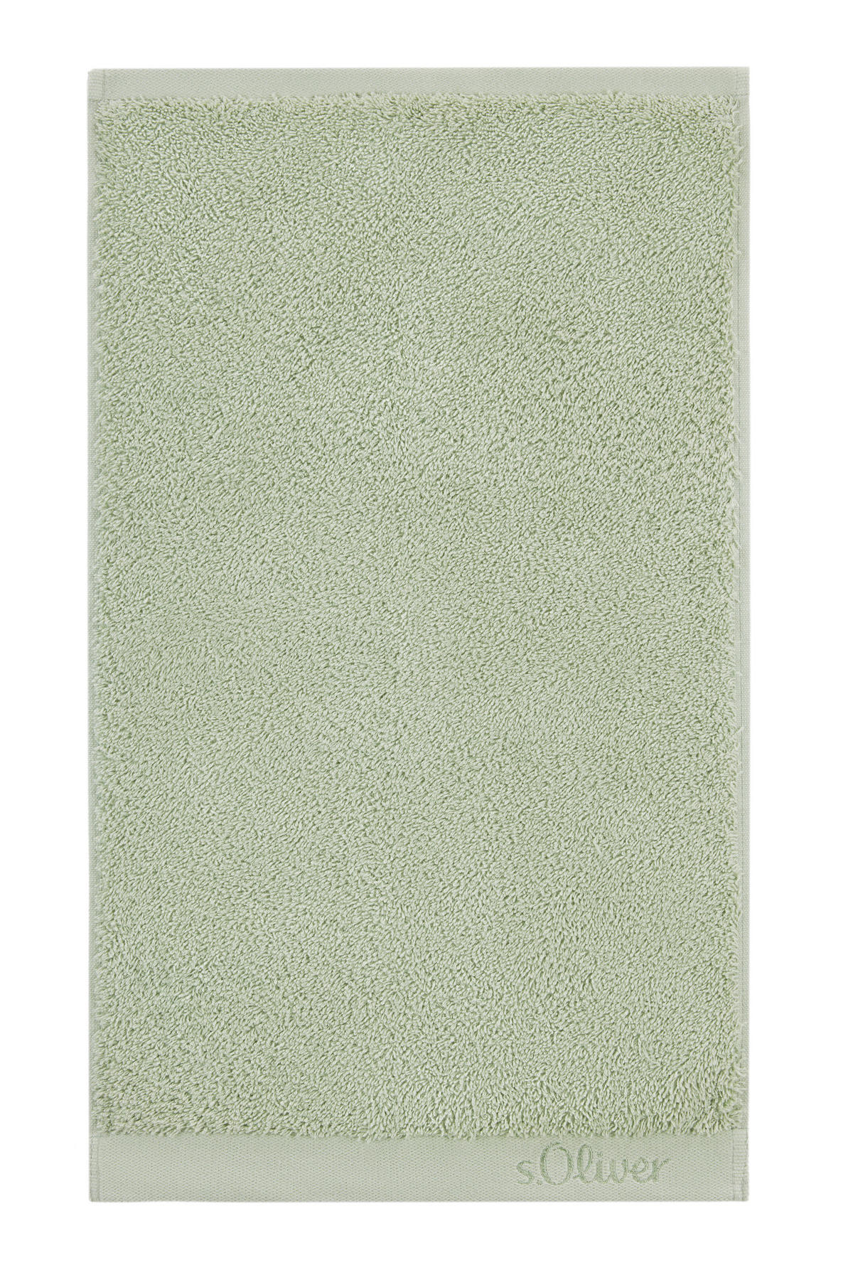 GÄSTETUCH 30/50 cm s.Oliver Hellgrün 2-teilig  - Hellgrün, Trend, Textil (30/50cm) - S. Oliver