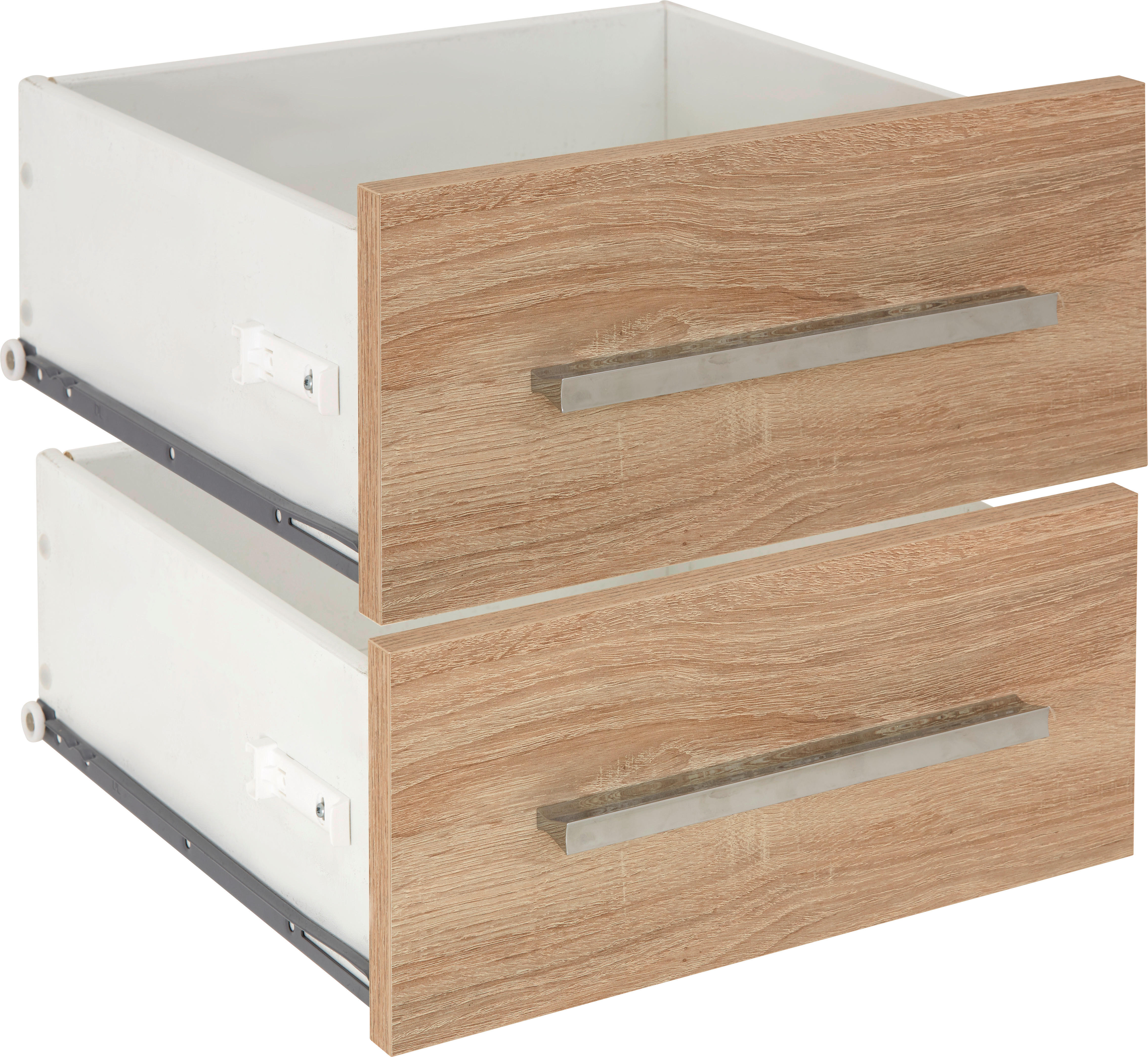 SCHUBKASTENEINSATZ 37,7/33,9/37,0 cm   - Sonoma Eiche, KONVENTIONELL, Holzwerkstoff (37,7/33,9/37,0cm) - Voleo