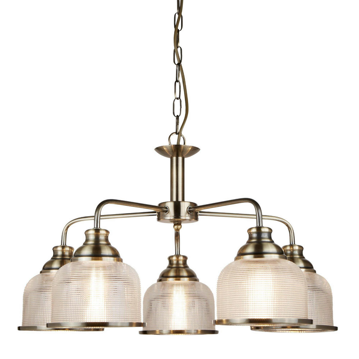VISEČA SVETILKA  Bistro II      58/88 cm      E27 - barve medenine, Konvencionalno, kovina/steklo (58/88cm)