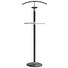 HERRENDIENER Chromfarben, Schwarz - Chromfarben/Schwarz, Design, Metall (40/115/30cm) - XORA