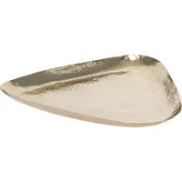 BRICKA    26 cm  - guldfärgad, Design, metall (26cm)