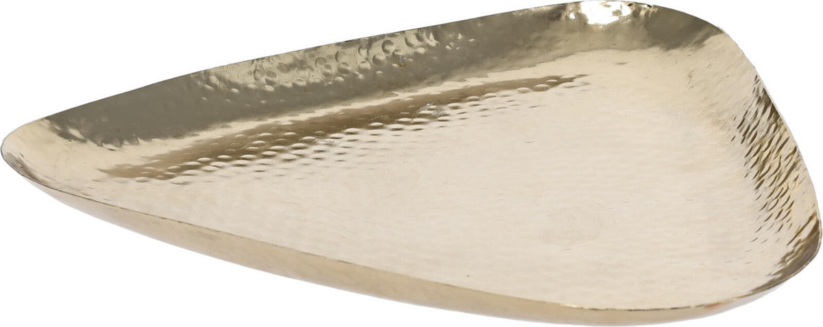 BRICKA    26 cm  - guldfärgad, Design, metall (26cm)