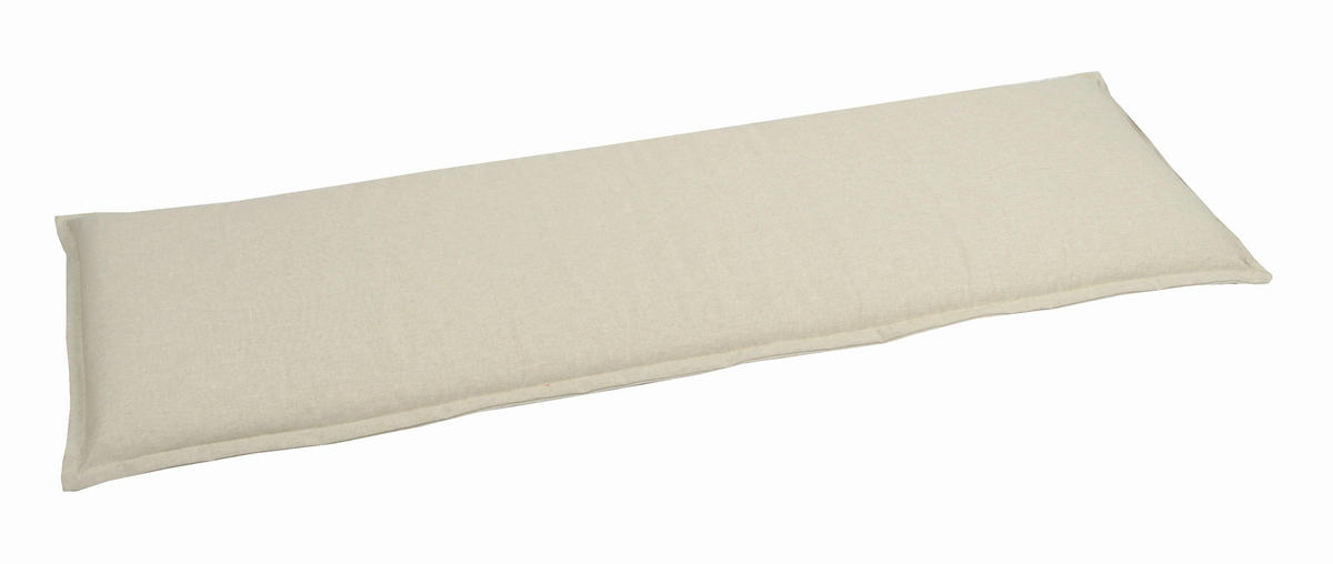 PERNĂ PENTRU BANCĂ in   - culoare natur, Basics, textil (148/6/48cm)