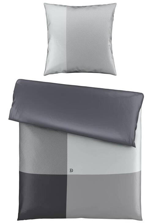 BETTWÄSCHESET Satin 160/210 cm  65 cm/100 cm  - Multicolor, Basics, Textil (160/210cm) - Dieter Knoll