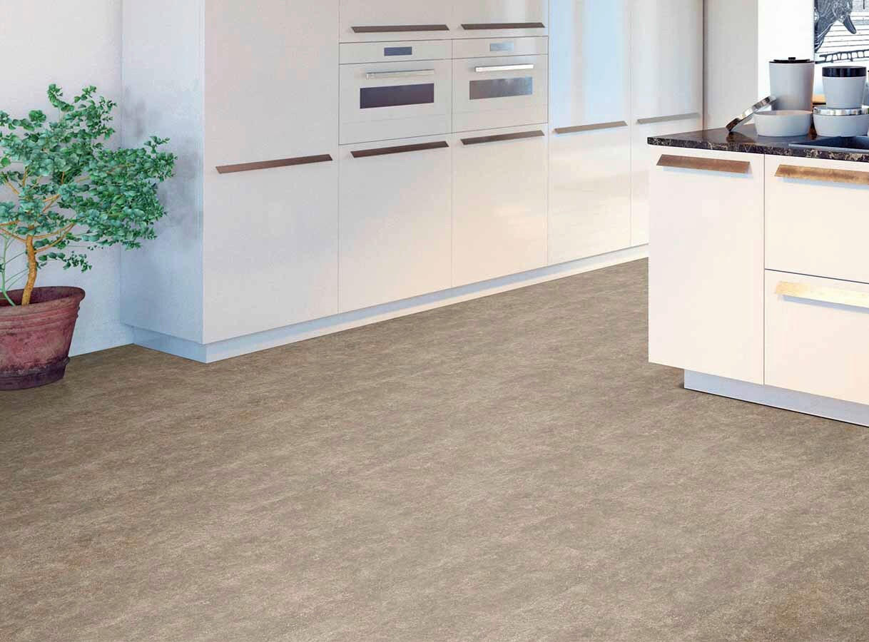 DESIGNBODEN Large  per  m² - Beige, Basics, Kunststoff (81.28/40.64/0.75cm)
