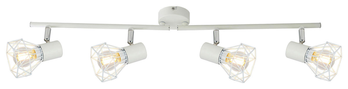 STRAHLER - Chromfarben/Weiss, Lifestyle, Metall (60/8/18cm) - Fischer & Honsel