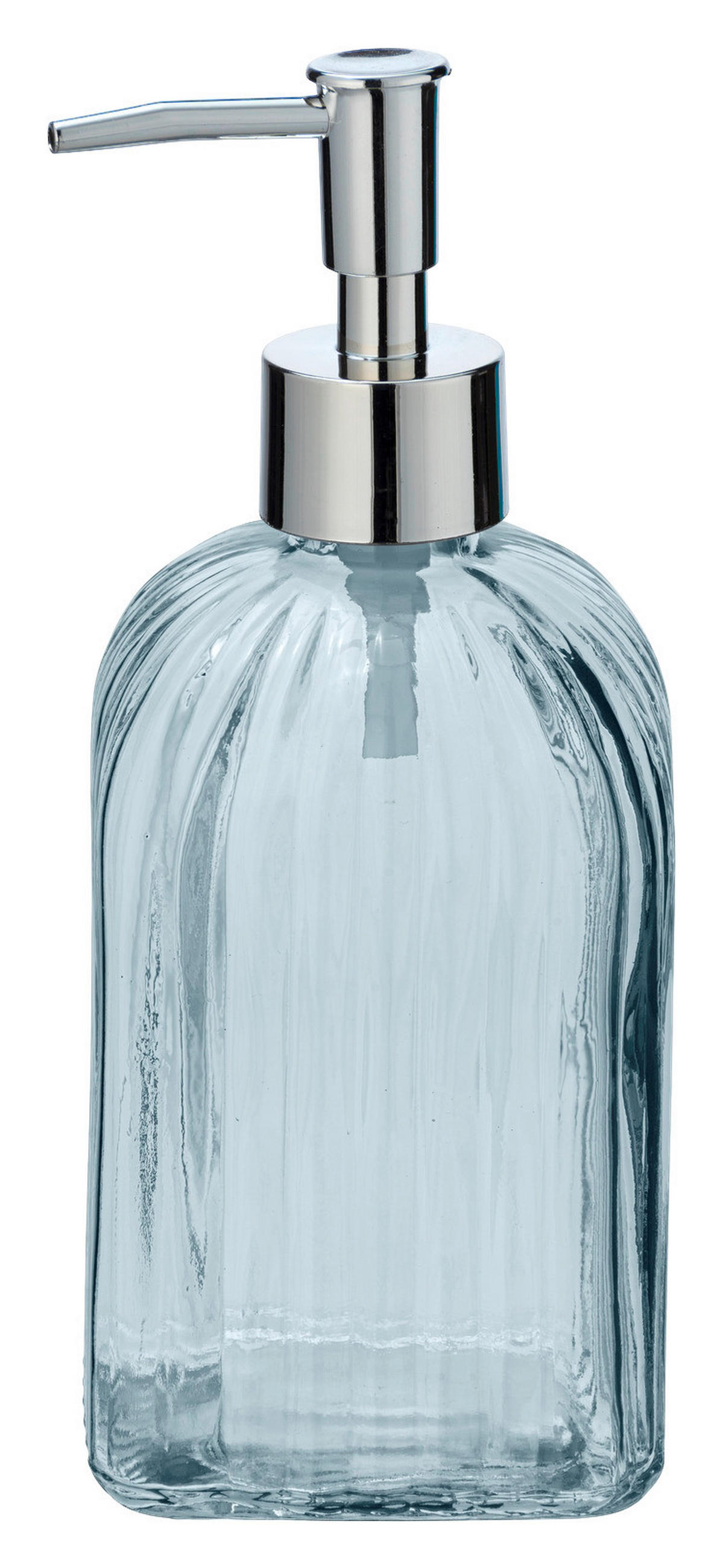 SEIFENSPENDER Glas  - Transparent, Basics, Glas (7,5/19/7,5cm) - Wenko