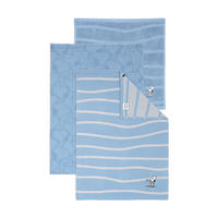 GESCHIRRTUCH-SET 3-teilig Blau  - Blau, Basics, Textil (50/70cm) - Vossen