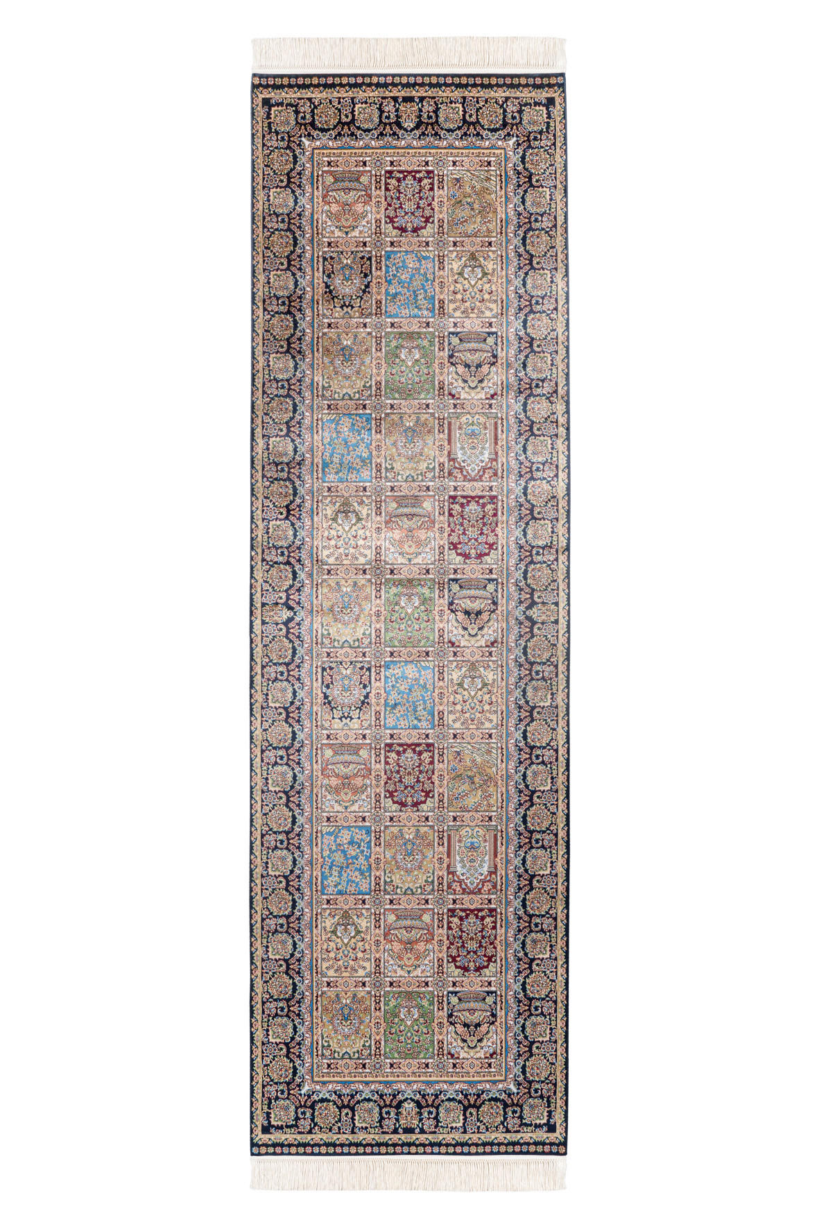 TRAVERSĂ - albastru/multicolor, Design, textil (80/250cm)