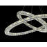 LED-HÄNGELEUCHTE - Chromfarben, Design, Glas/Metall (90/67/180cm)