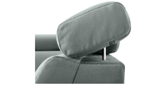 ECKSOFA in Mikrofaser Mintgrün  - Chromfarben/Mintgrün, KONVENTIONELL, Textil/Metall (271/206cm) - Carryhome