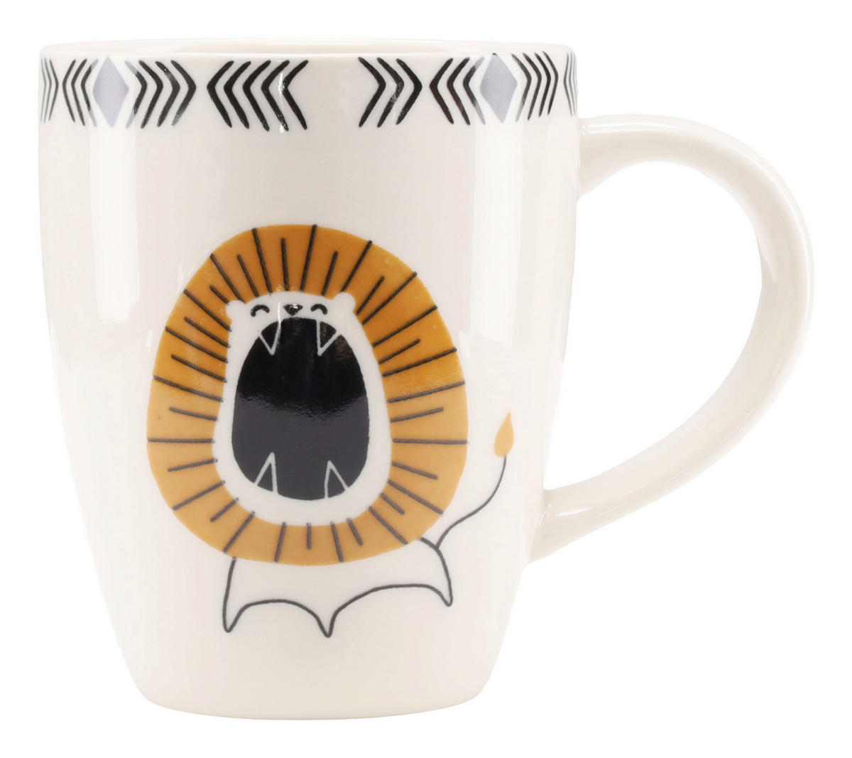 KINDERBECHER Safari  - Multicolor, Basics, Keramik - Creatable