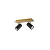 STRAHLER Marley 30/9/15 cm   - Goldfarben/Schwarz, Basics, Metall (30/9/15cm) - Trio Leuchten