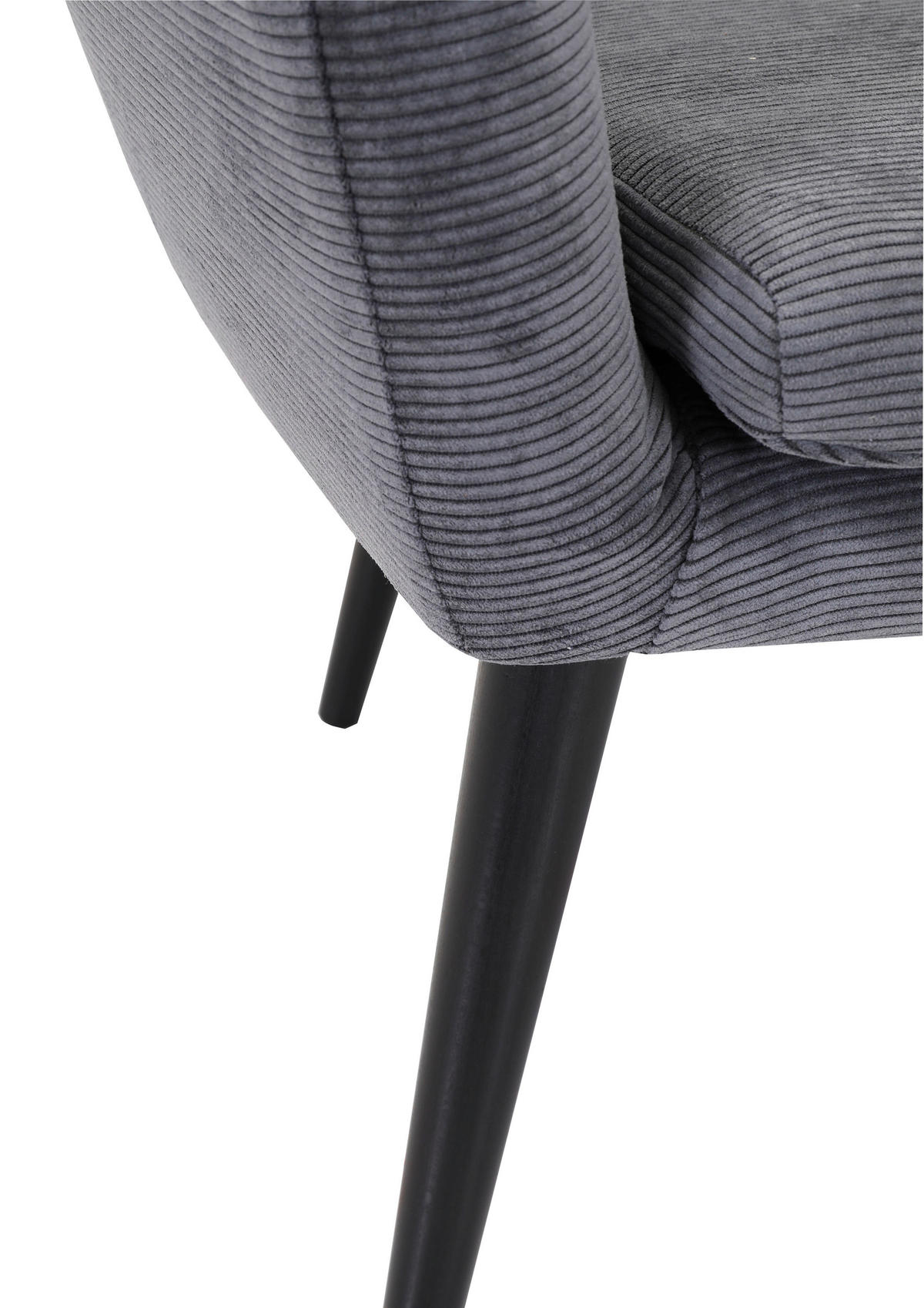 KRESLO, textil, antracitová - čierna/antracitová, Design, drevo/textil (73/73/66cm) - Niels Andersson