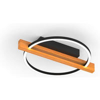 LED-DECKENLEUCHTE Tovak 39/30/7.5 cm   - Natur, Holz (39/30/7.5cm)