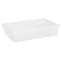 LÅDA MED FACK 23/15/5 cm   - transparent, Basics, plast (23/15/5cm) - Rotho