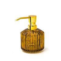 SEIFENSPENDER Kunststoff, Glas  - Gelb, Basics, Glas/Kunststoff (8,7/13,3/8,7cm) - Sadena