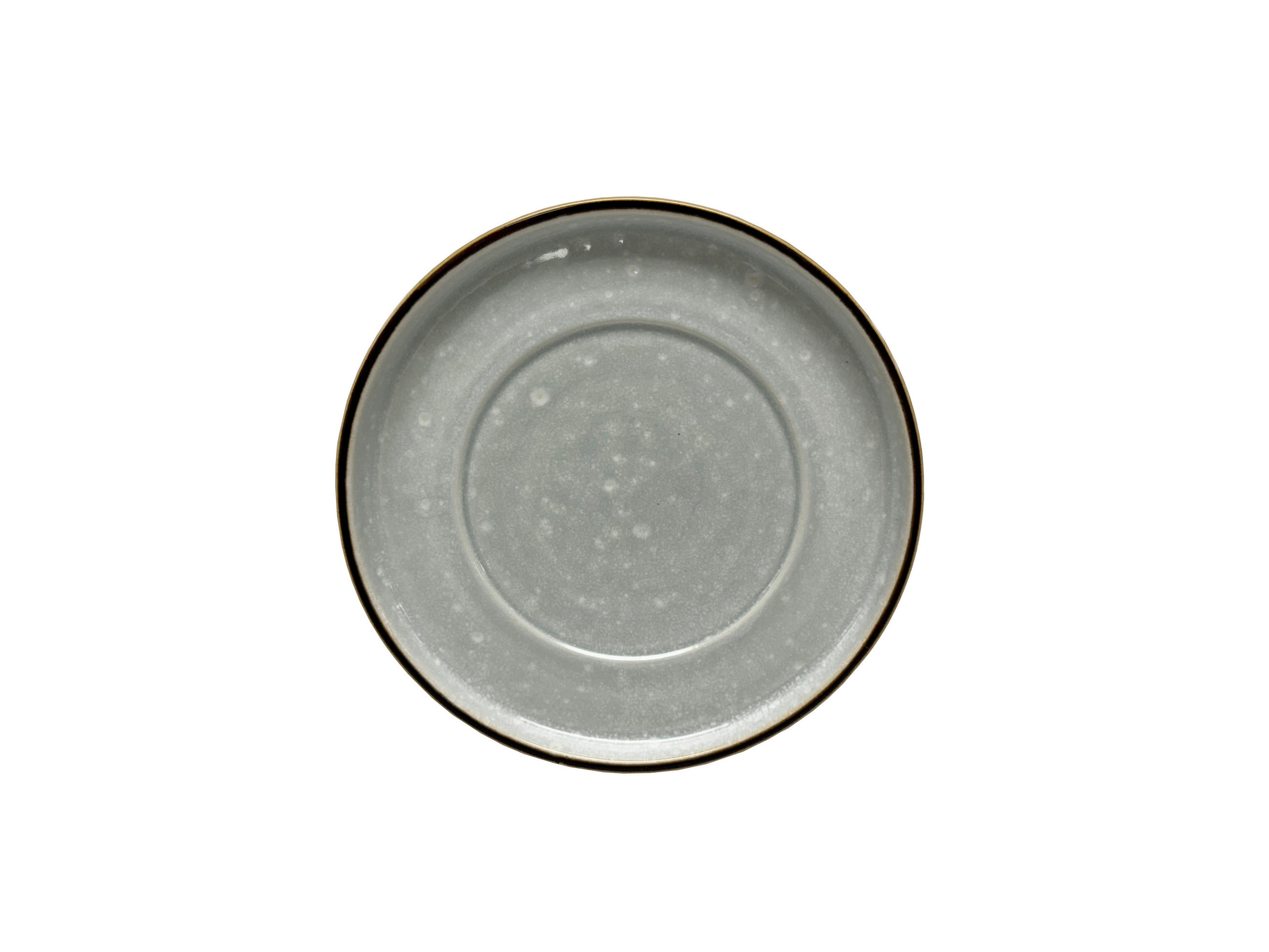 UNTERTASSE - Grau, Trend, Keramik (16cm) - Landscape