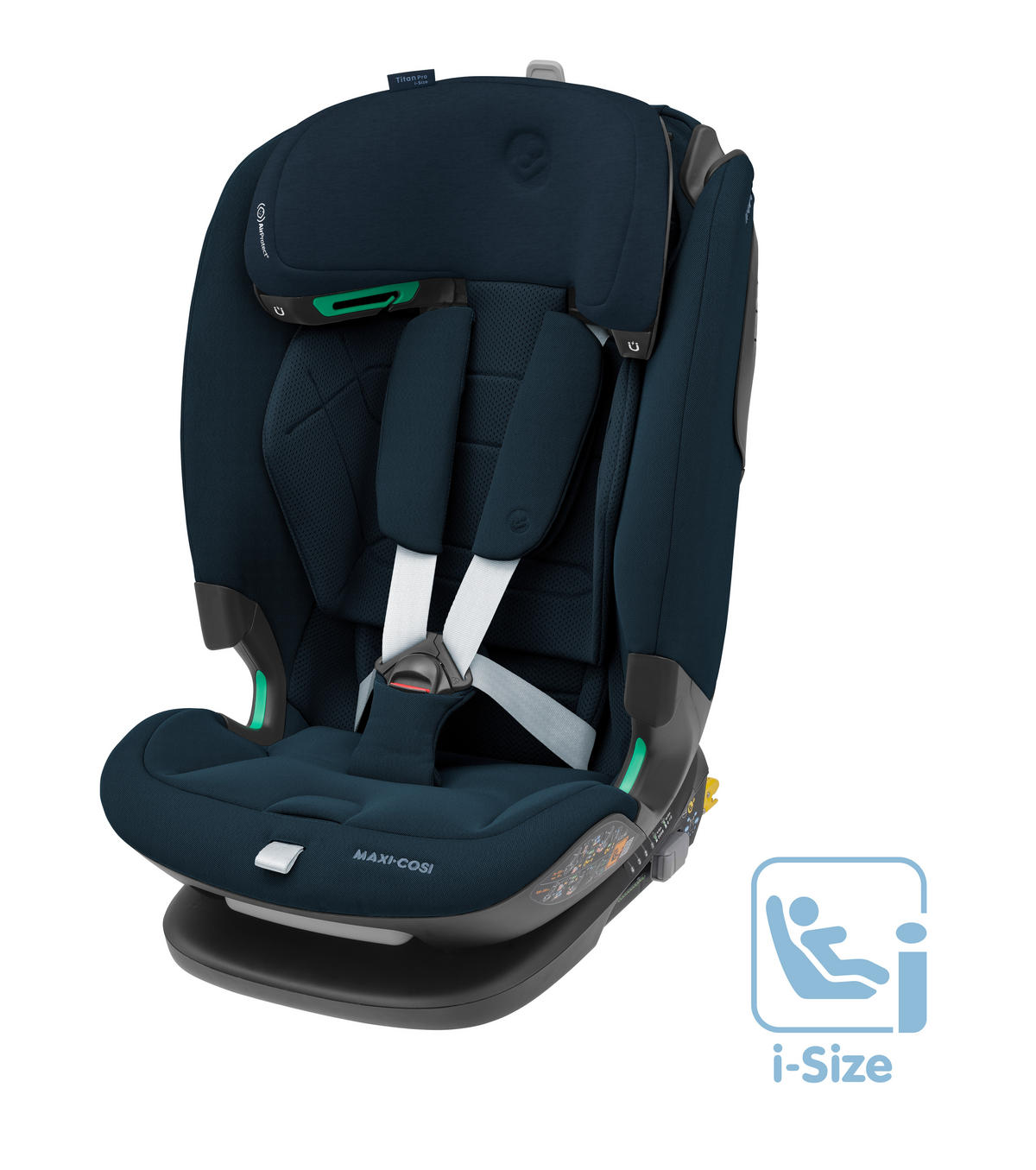 DJEČJA AUTOSJEDALICA  Titan Pro i-Size  - tamno plava, Basics, tekstil/plastika (46/76/60cm) - Maxi-Cosi