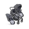 rok isporuke 60 dana  PEACH 7  - tamno siva/crna visoki sjaj, Basics, tekstil/plastika (75/55/39cm) - ICANDY