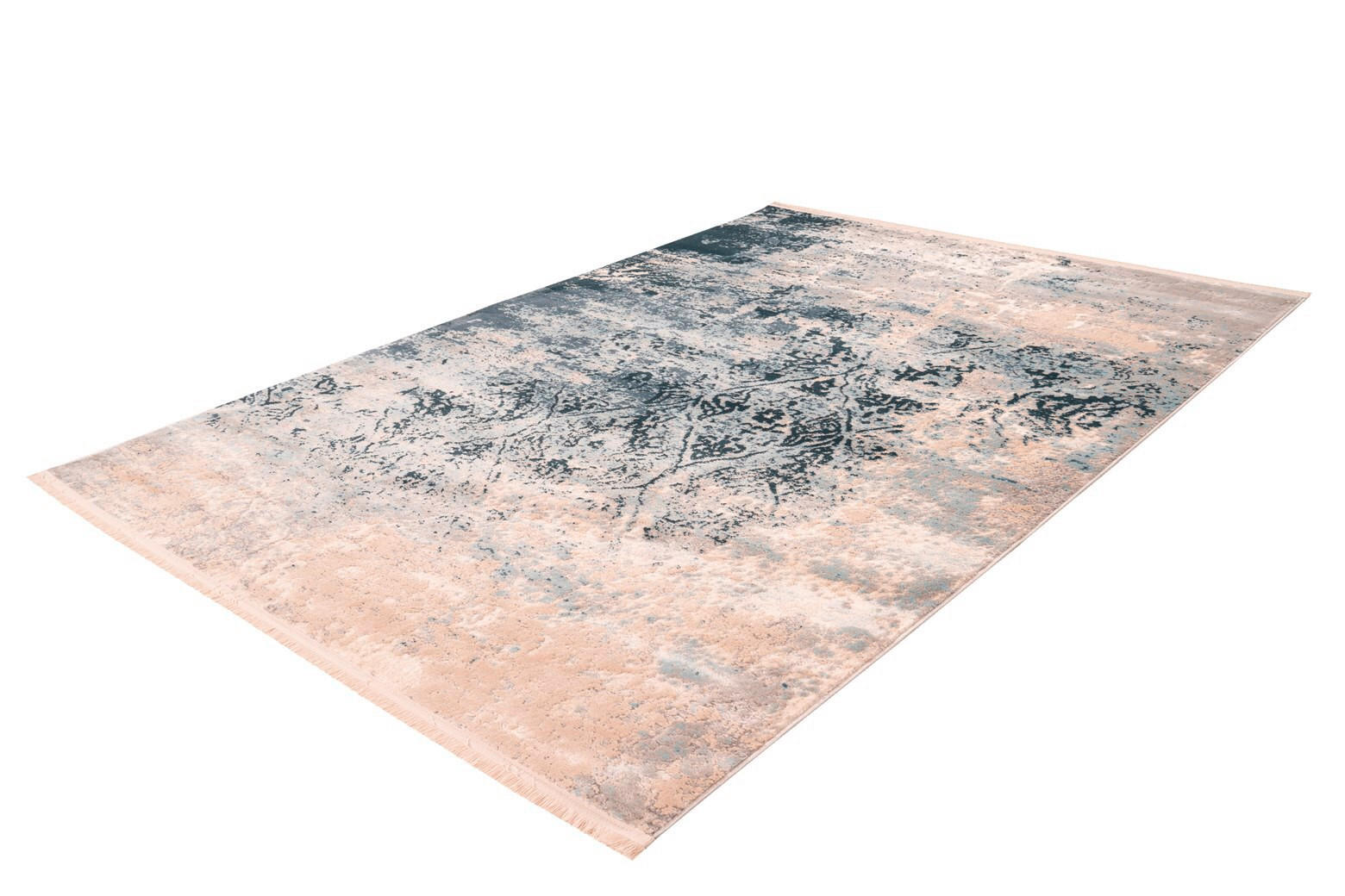 Thumbnail - Novel Webteppich, Mehrfarbig, Blau, Textil, Vintage, rechteckig, 80x150 cm, pflegeleicht, Teppiche & Böden, Teppiche, We...