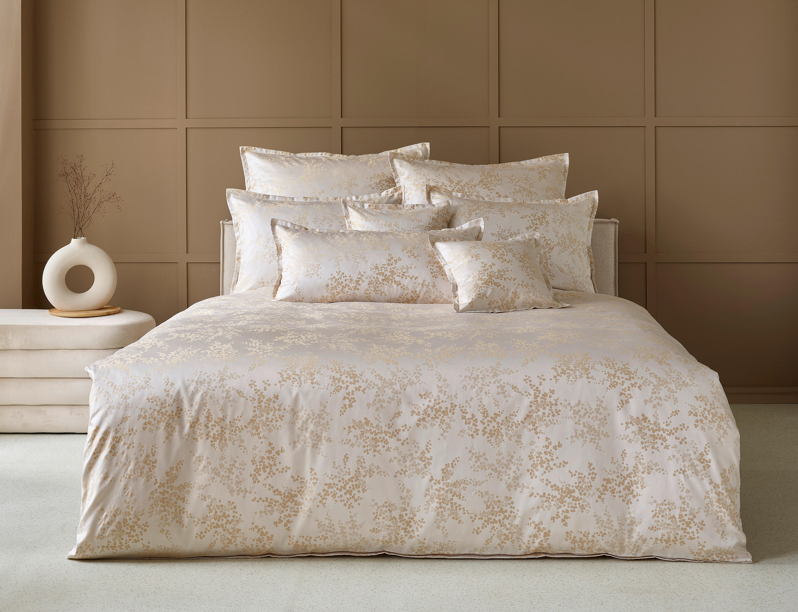 POSTELJINA 140/200 cm  HANA  - bež, Basics, tekstil (140/200cm) - Curt Bauer