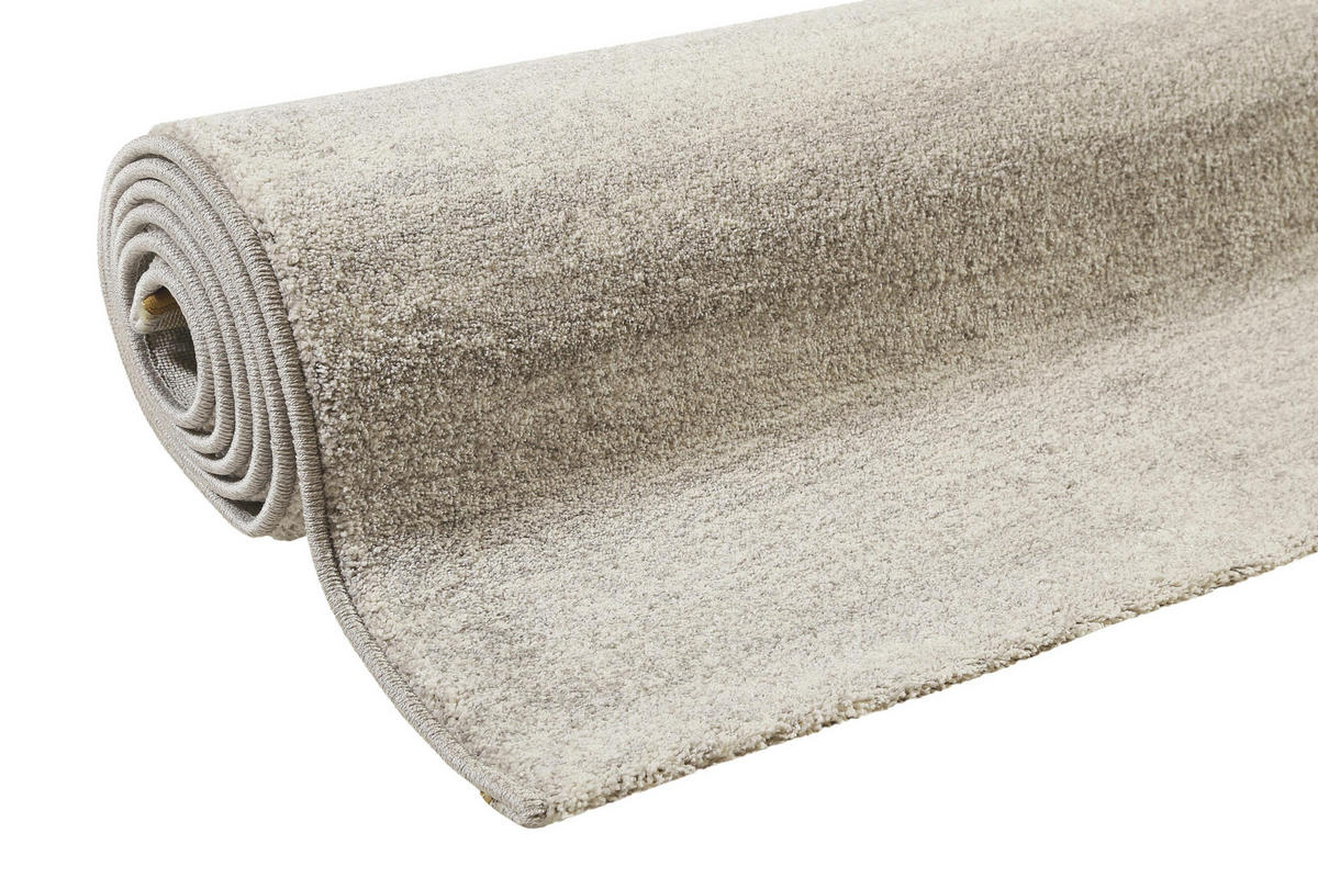 WEBTEPPICH 133/200 cm Island Beach Grau, Hellgrau  - Hellgrau/Grau, KONVENTIONELL, Textil (133/200cm) - Novel