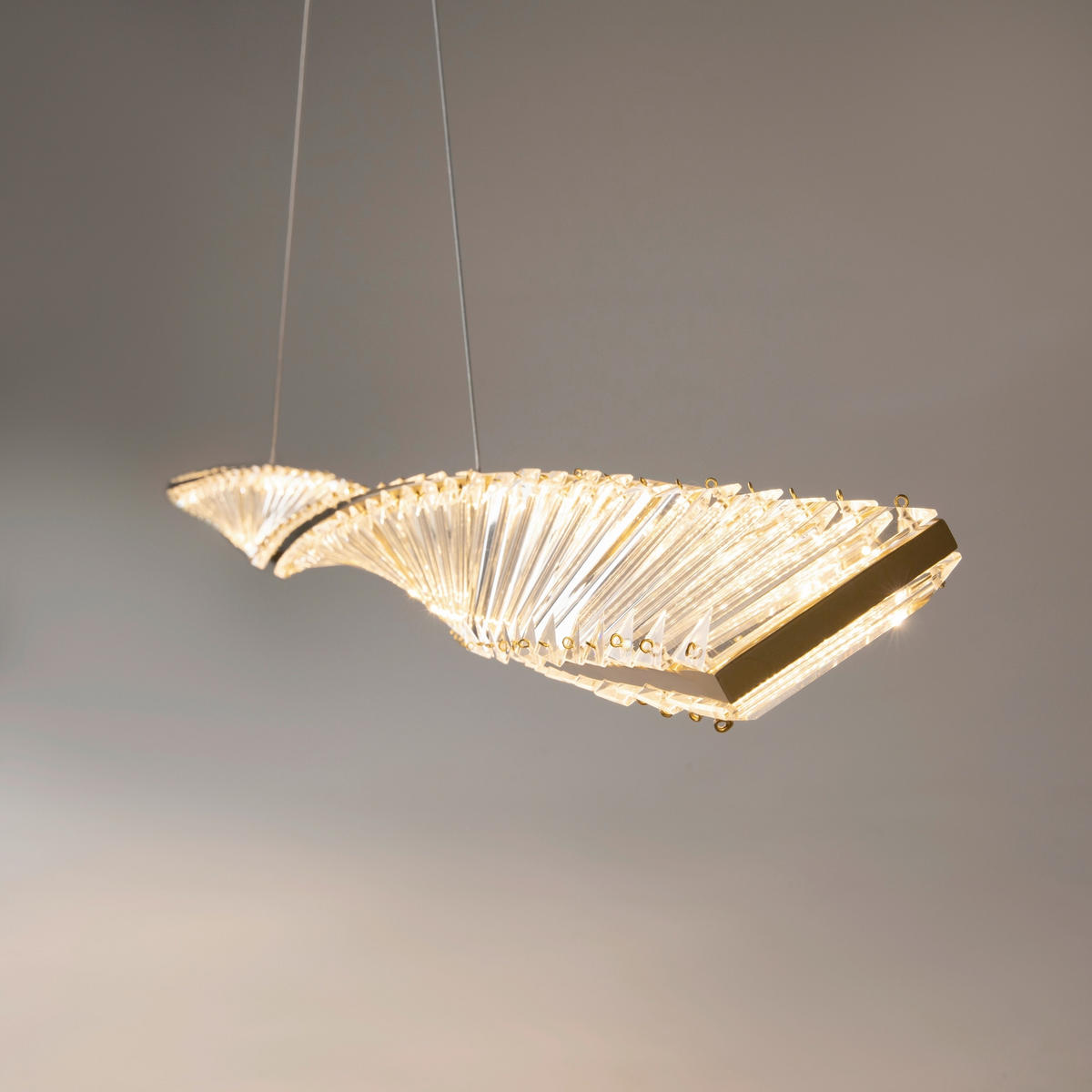 PENDELLEUCHTE Krone 120/311.1/8 cm  - Messingfarben, Design, Metall (120/311.1/8cm) - MAYTONI