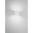 LED-WANDLEUCHTE - Weiß, Design, Kunststoff/Metall (6/6/5,3cm)