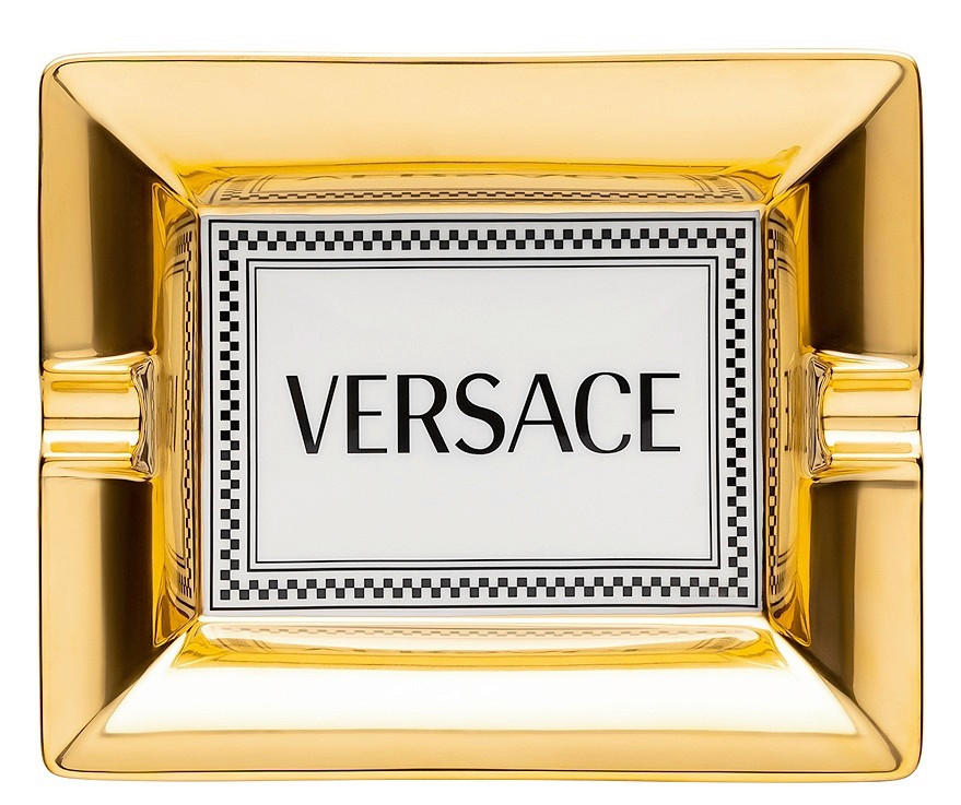 PEPELNIK - zlate barve, Basics, keramika (16cm) - Versace