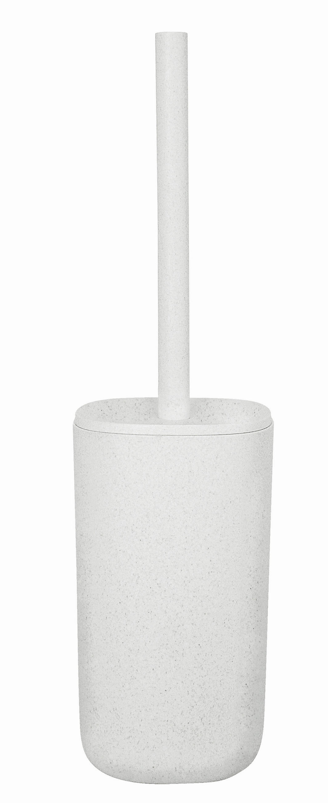 WC-BÜRSTENGARNITUR in Kunststoff  Kunststoff   - Creme, Basics, Naturmaterialien/Kunststoff (9,5/35cm) - Kleine Wolke