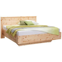 BETT 180/200 cm  Zirbelkieferfarben   - Zirbelkieferfarben, Natur, Holz (180/200cm) - Valnatura