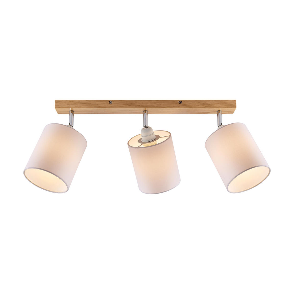STRAHLER Sofia 82/38/26 cm  - Eschefarben/Weiß, Natur, Holz/Textil (82/38/26cm) - Marama